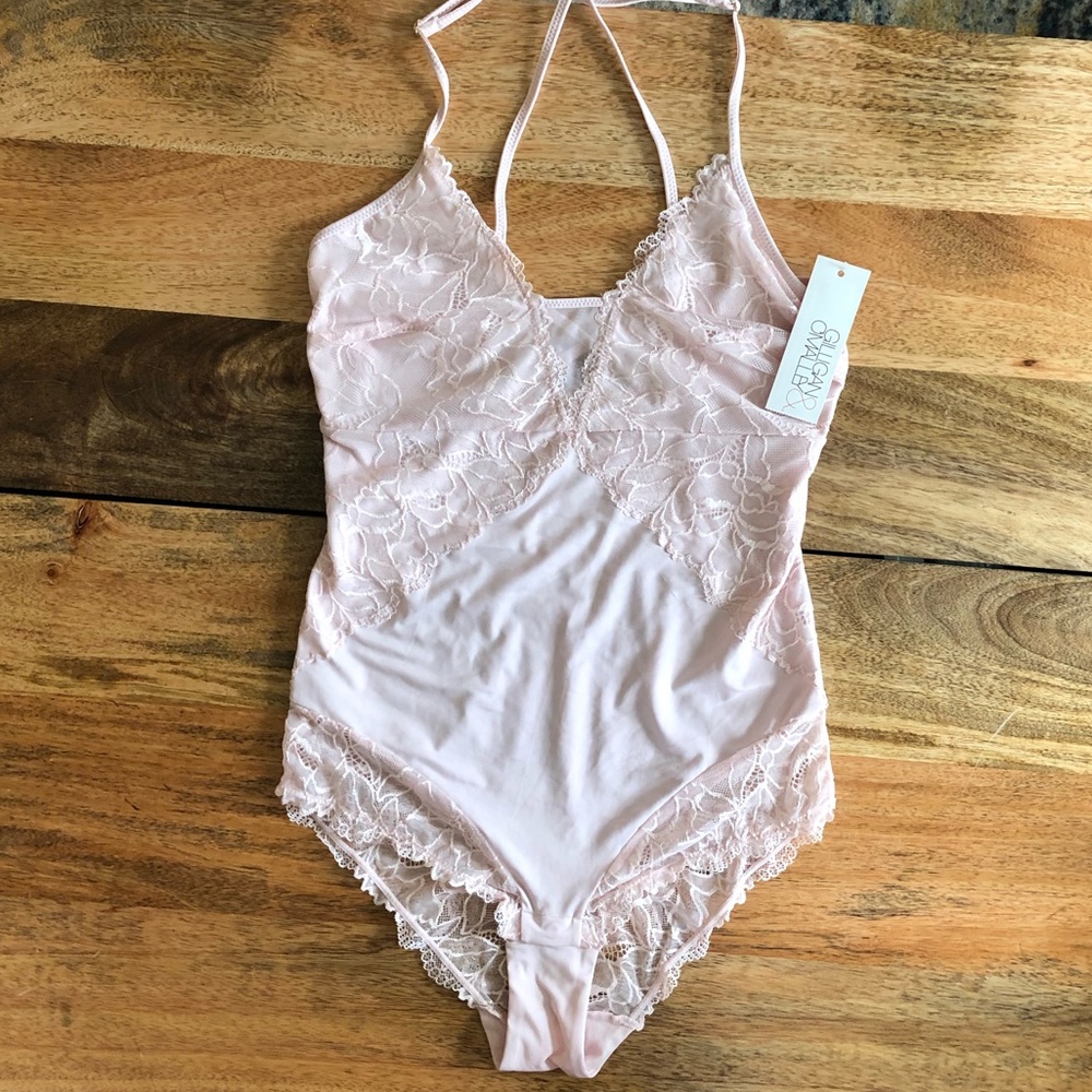 NWT blush pink bodysuit